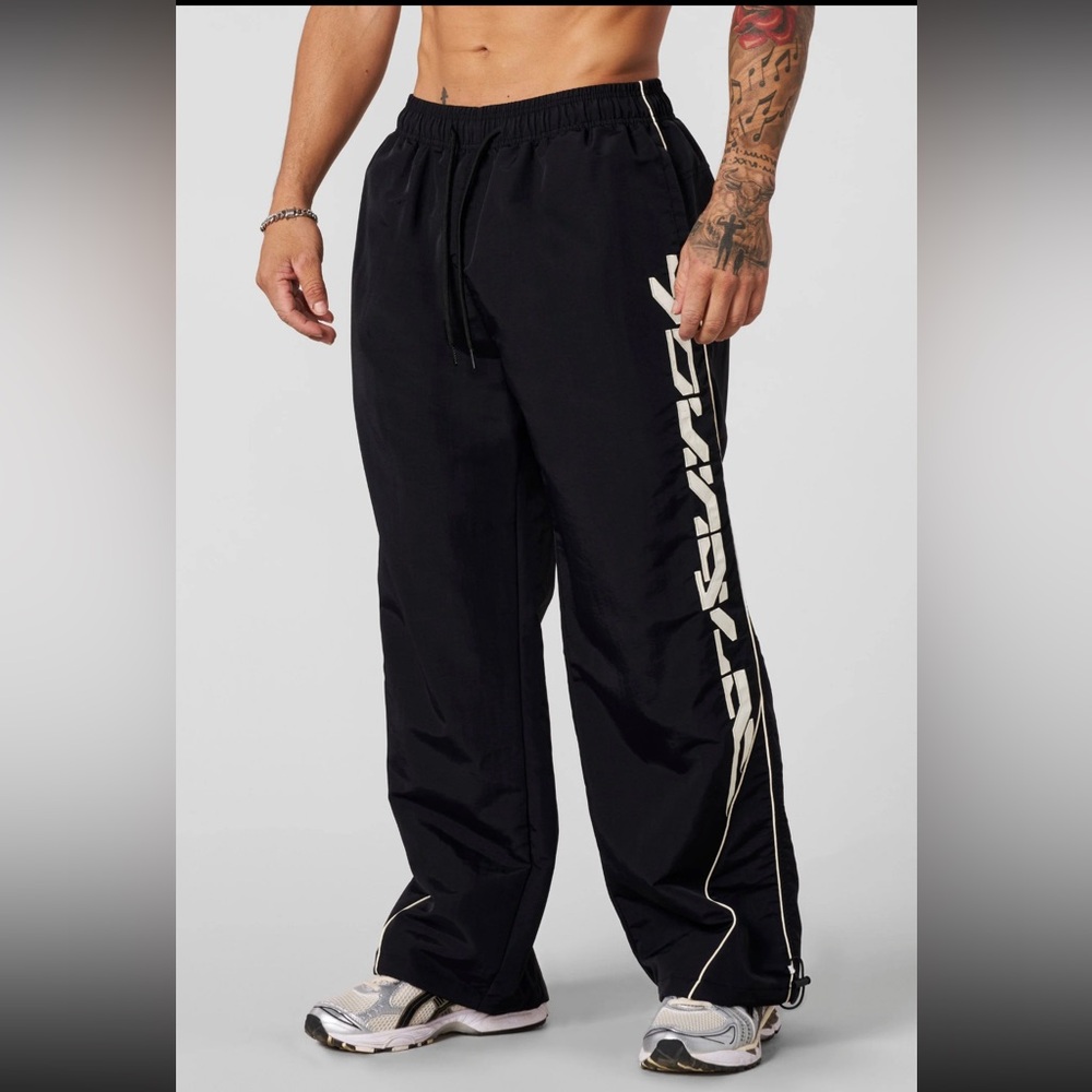 YoungLA Black Medium Foundation Track Pants 2113